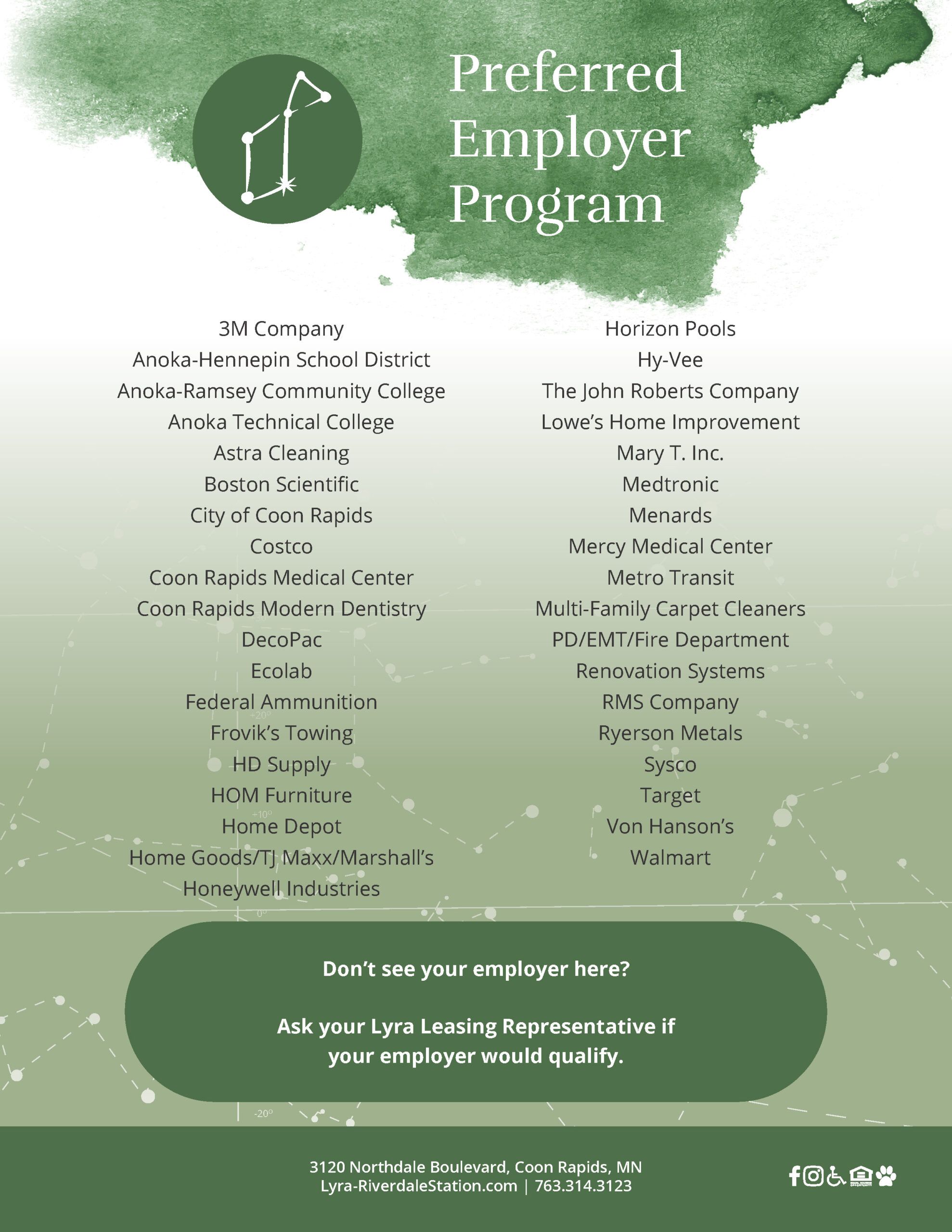 Lyra Preferred Employer Program page 2